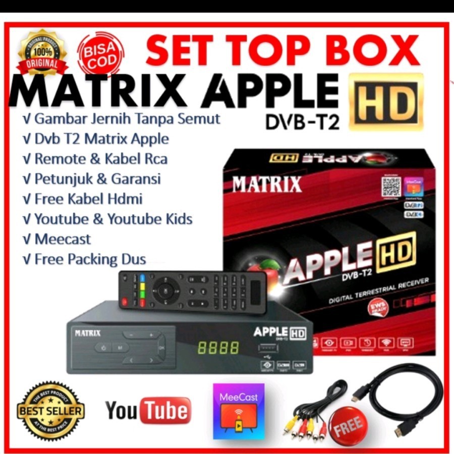 stb matrix apple dvb t2 merah