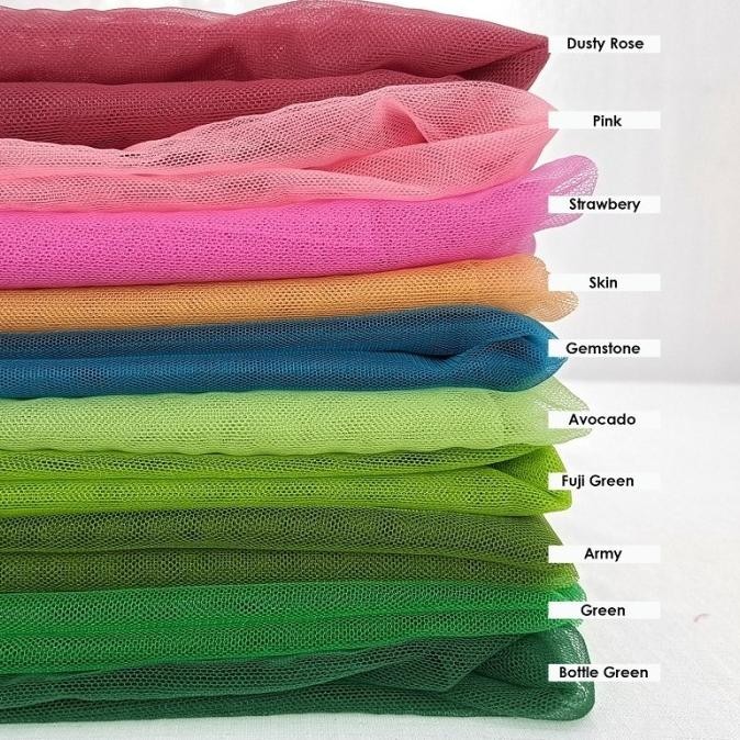 

Kain Tulle Middle Soft - Kain Tulle Middle Light (Per 0,5 Meter) Stok Terbatas
