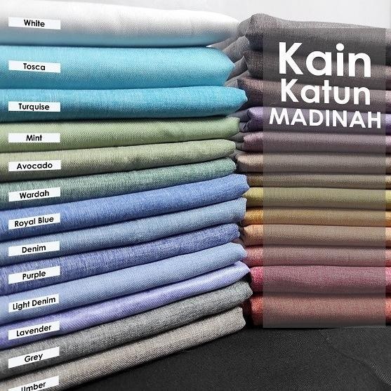 

Kain Katun / Katun Madinah - Per 0.5M Stok Terbatas
