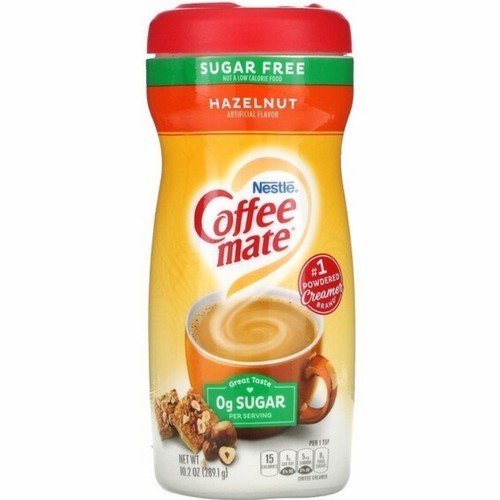 

Ready Nestle Coffee Mate Sugar Free Hazelnut Powder Creamer 289.1 Gr