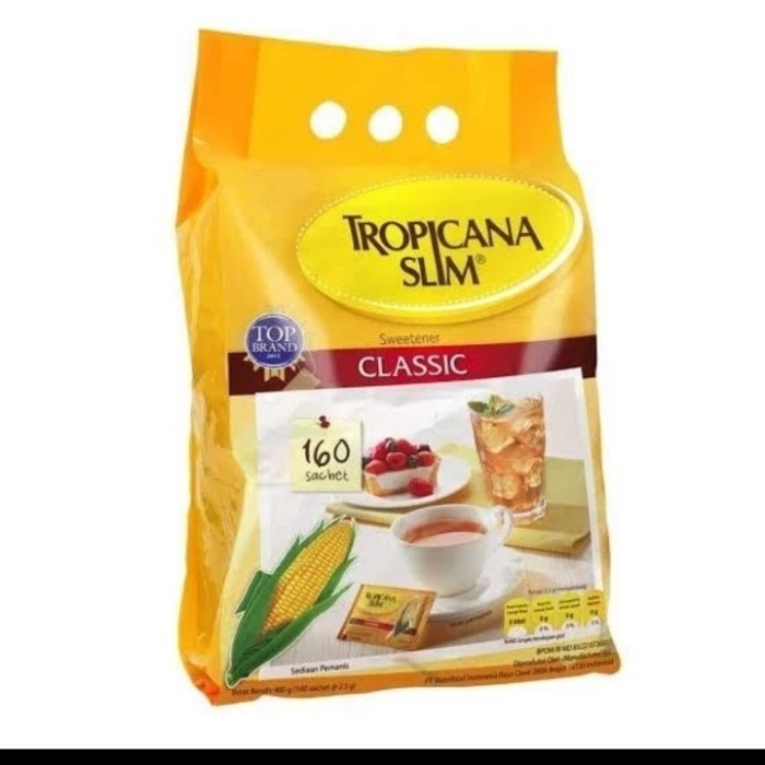 

Ready tropicana slim clasuc isi 125 saset
