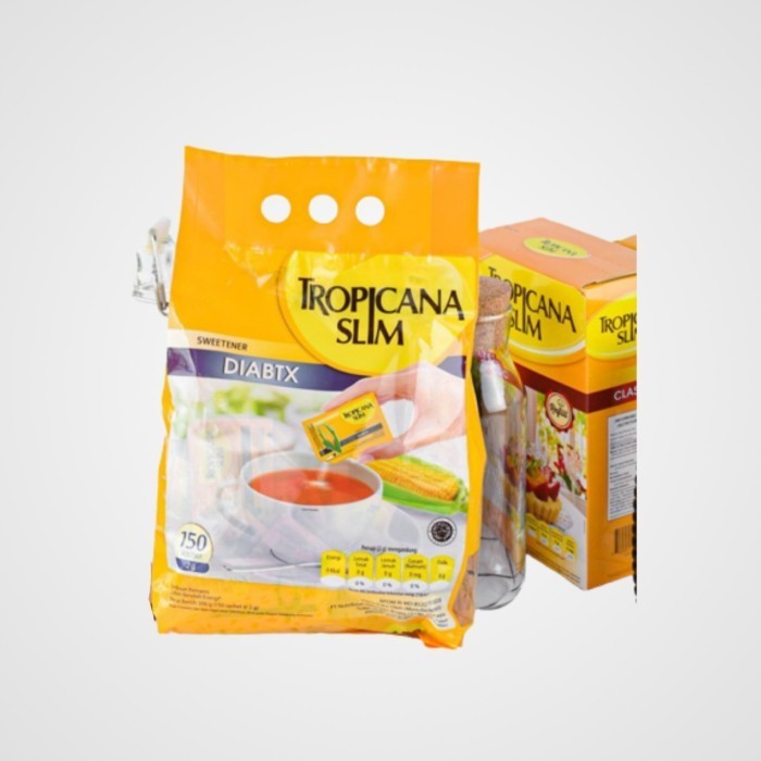 

Ready Gula Sweetener Tropicana Slim Diabtx isi 150 Sachet