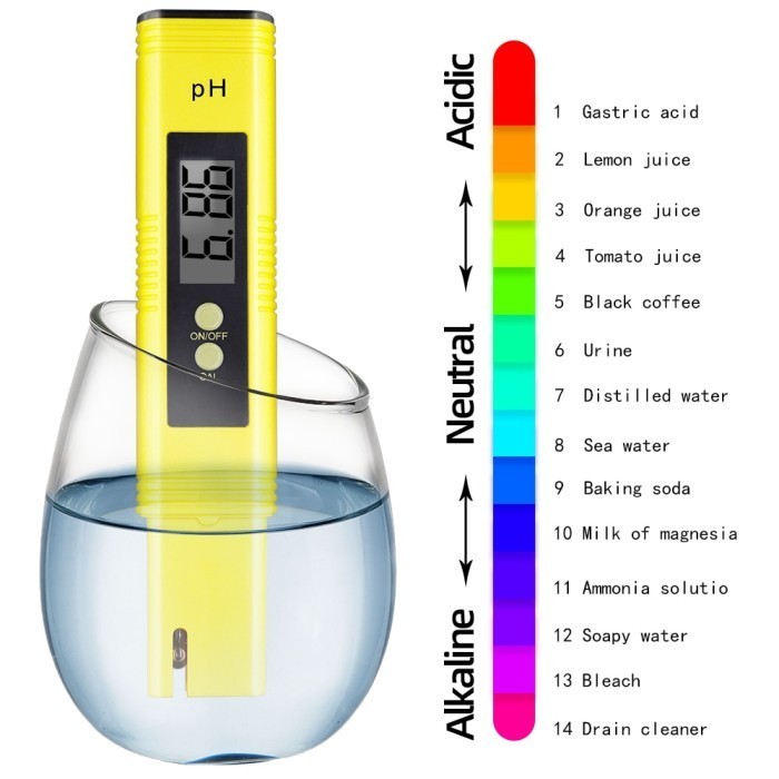 READY Digital Ph Meter Tester Water Wine Urine Monitor Accuracy