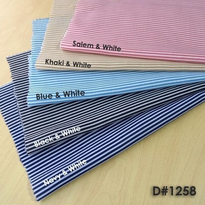 

Kain Katun Cvc Motif Strip D-1258 (Per 0,5 Meter) Sale Now