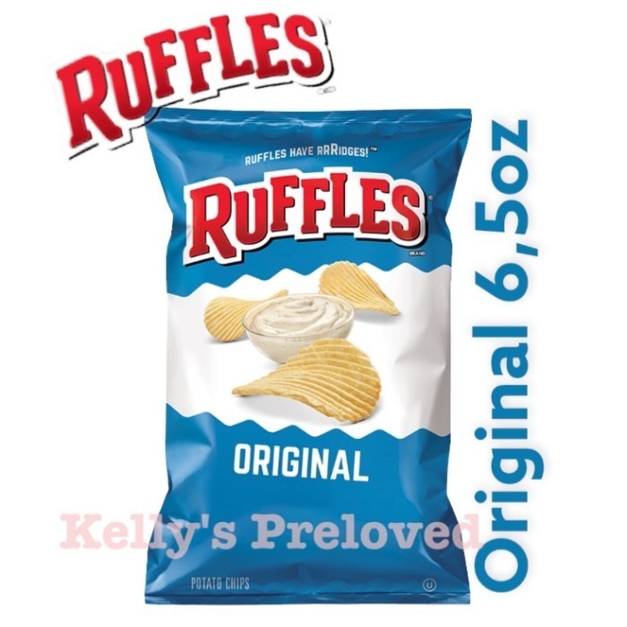 

PROMO RUFFLES POTATO CHIPS 6.5 OZ ( 184 gram ) PRODUCT OF USA