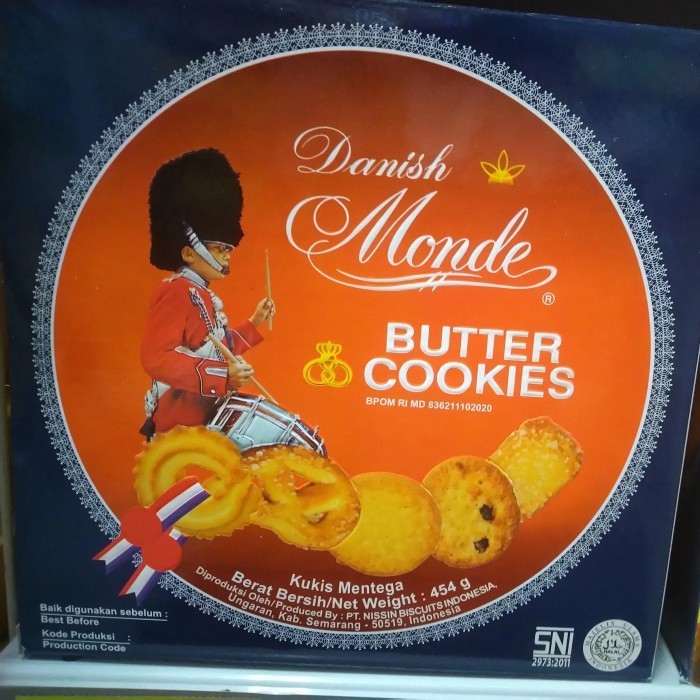 

KOMPLIT Biskuit Danish Monde Butter Cookies 454gr