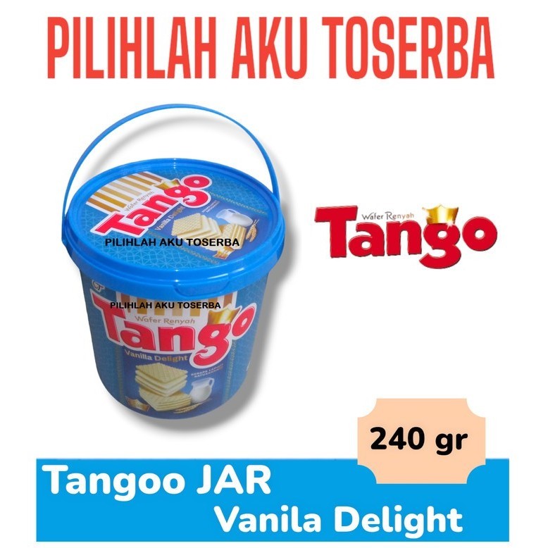 

MURAH Tango Wafer VANILLA DELIGHT kemasan JAR / EMBER - (HARGA 1 DUS ISI 6)