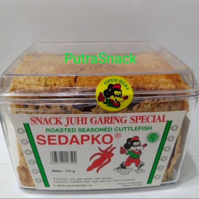 

PROMO Snack Juhi Garing Special SEDAPKO/Snack Cumi Garing 175gr