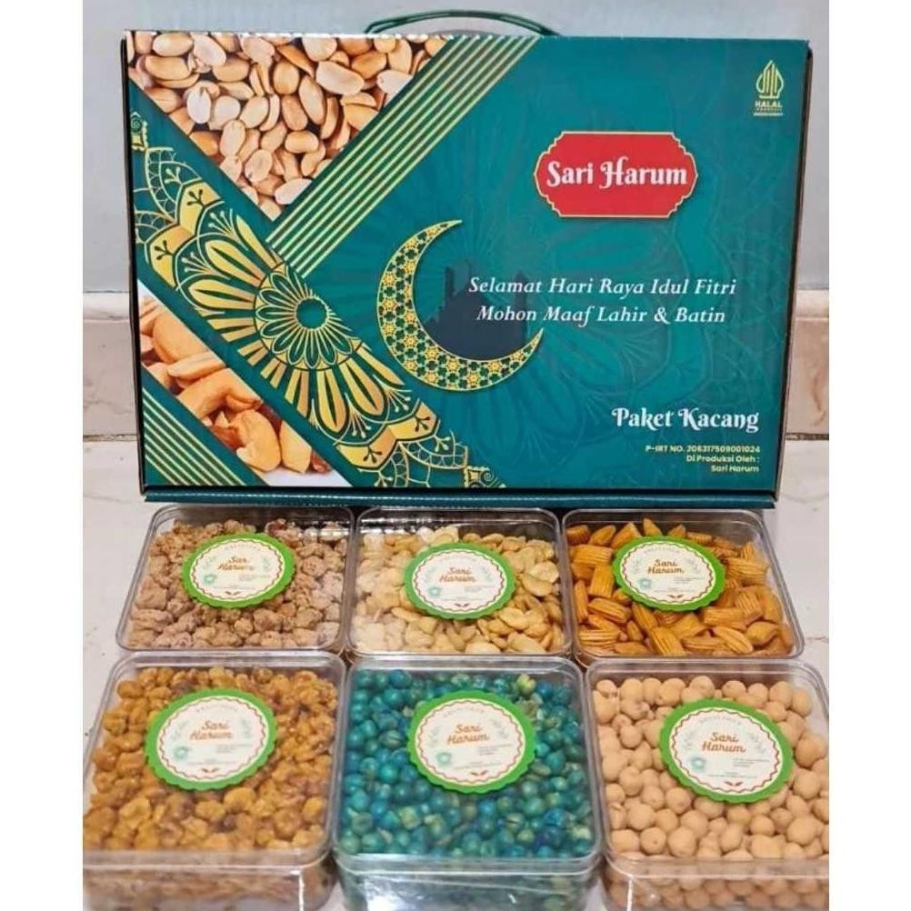 

Ready>>> Sari Harum Paket Kacang/Hampers Lebaran/Bingkisan Idul Fitri