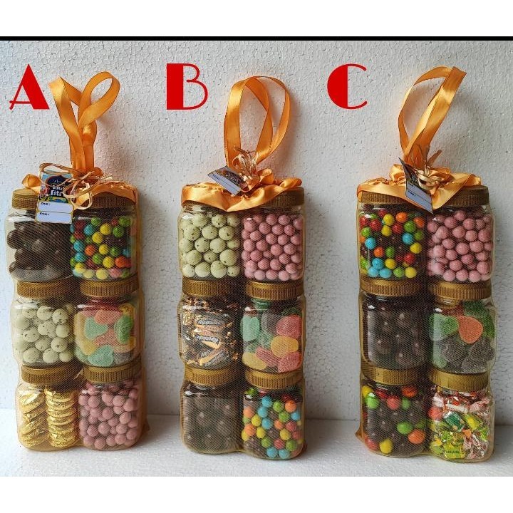 

Paket Hampers Cokelat Lagie isi 6 toples | Paket Parcel Hampers Lebaran