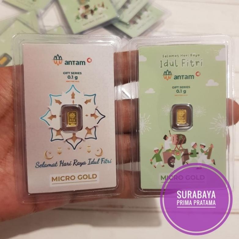 Ready>>> Lm Logam Mulia Emas Micro Gold Antam X Hartadinata Abadi Gift Series 0,1 - 0,25 / 0.1 - 0.2