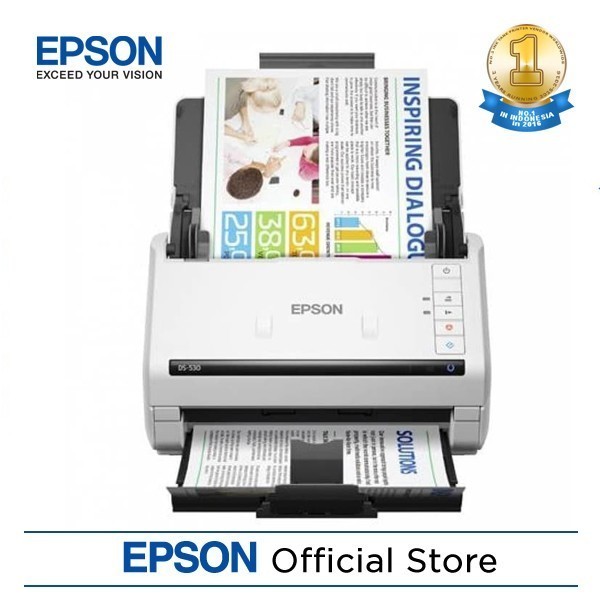 Scanner Epson Ds-410 Epson Ds410 Scan Upto A3 Stitch Garansi Resmi