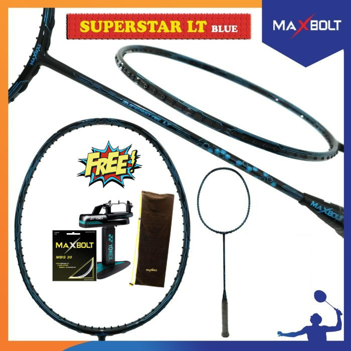 Maxbolt Superstar Lt Raket Badminton Original
