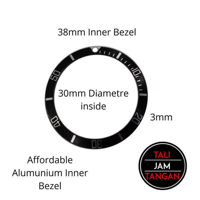 INNER BEZEL 38MM AKSESORIS JAM TANGAN DIVER