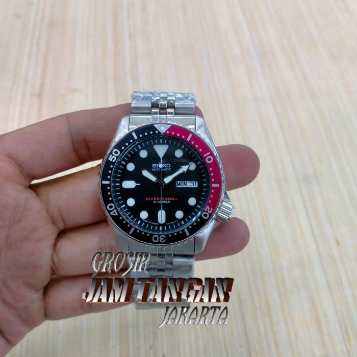 JAM SEIKO SKX009 PEPSI CLONE JUBILE STRAP 4R36A