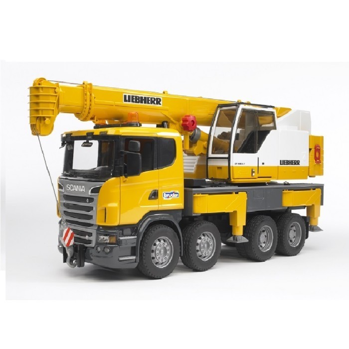 Bruder 3571 - Scania Super 560R Liebherr Crane Truck With Light &Sound