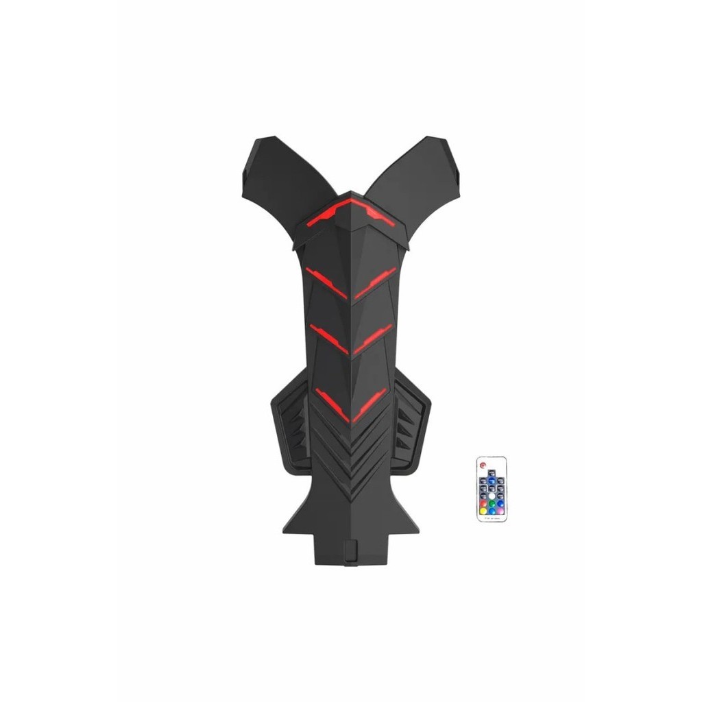 Dxracer Rgb Exoskeleton (Led Cover) For Air Series - Black