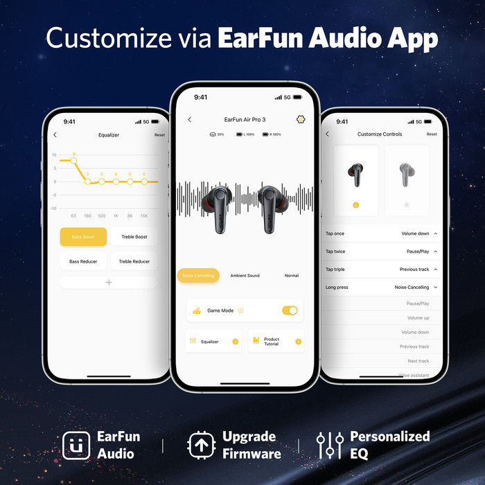 Earfun Air Pro 3 - The World'S 1St Le-Audio Anc True Wireless Earbuds