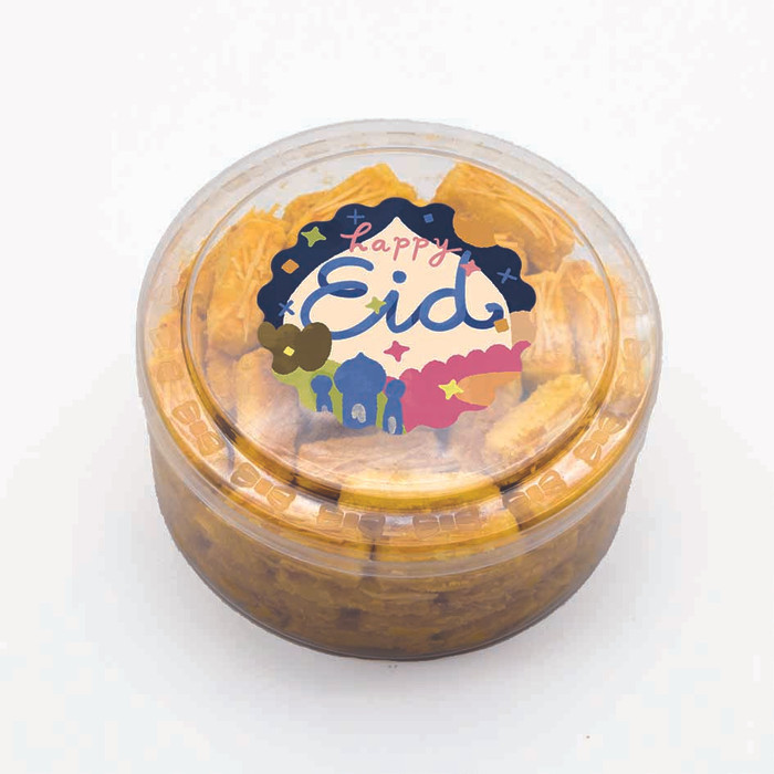

Capricorn Design Sticker Label / Stiker Toples Lebaran isi 1 - SLB 005