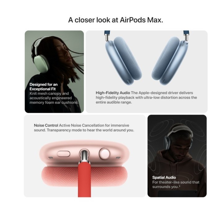 Apple Airpod Max Stereo Headphone - Garansi 1 Tahun