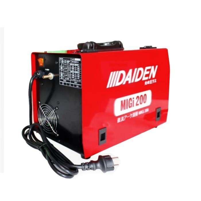 Mesin Las Listrik Daiden Migi 200 / Inverter Welding