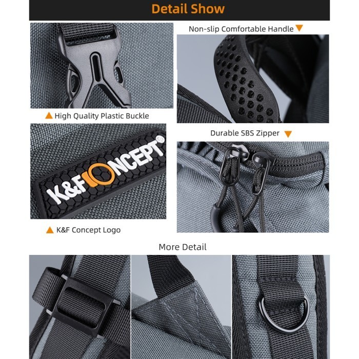 Knf Concept 25L Tas Multifunctional Backpack Waterproof Photography