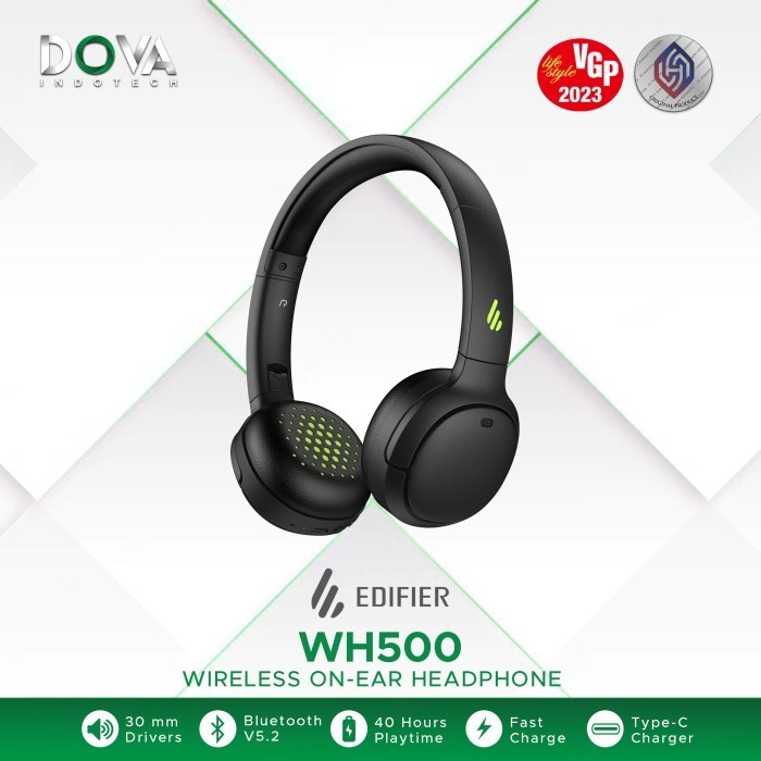 Edifier Wh500 Wireless On-Ear Headphones