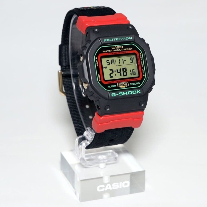 Casio G-Shock Dw-5600Thc-1Dr - Jam Tangan Pria Gshock Dw5600 Dw5600Thc