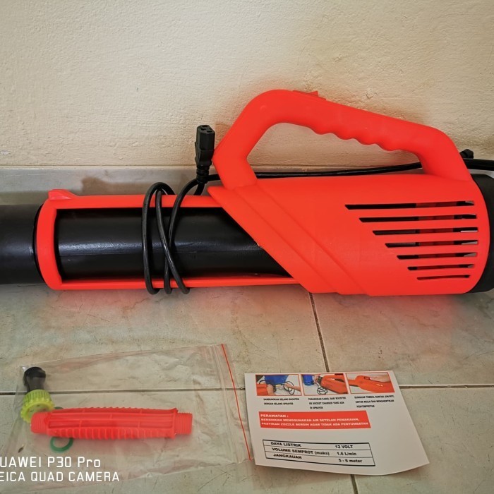 Tembakan Alat Semprot Disinfektan