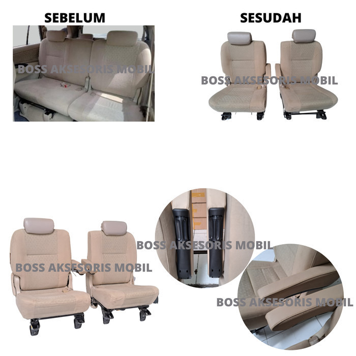 Merubah Jok Asli Ke Captain Seat Avanza 2022