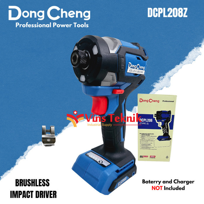 Dongcheng Dcpl208Z Bor Obeng Cordless Impact Drill Dcpl208