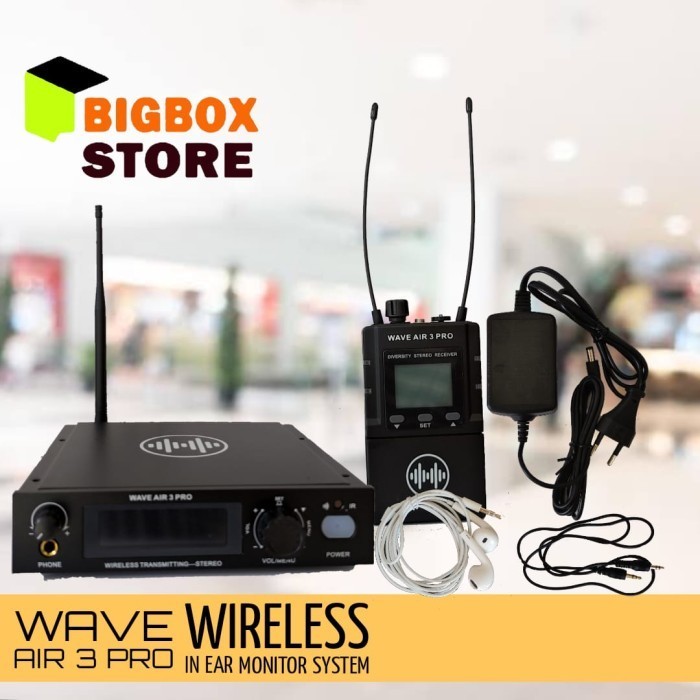 Wave Audio Monitor Wave Air 3 Pro Wireless Eim -1Rx-1Tx