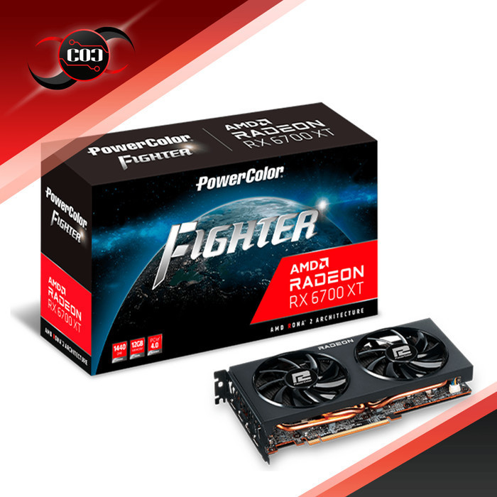 Powercolor Radeon Rx 6700 Xt 12Gb Fighter