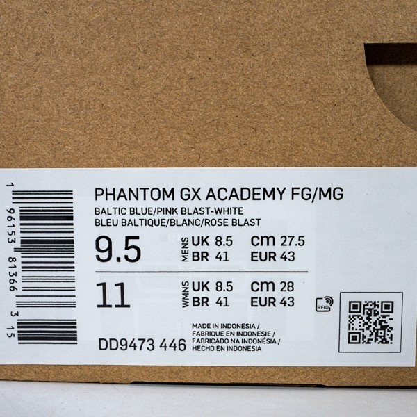 Sepatu Bola Nike Phantom Gx Academy Fg/Mg Dd9473-446 Original Bnib