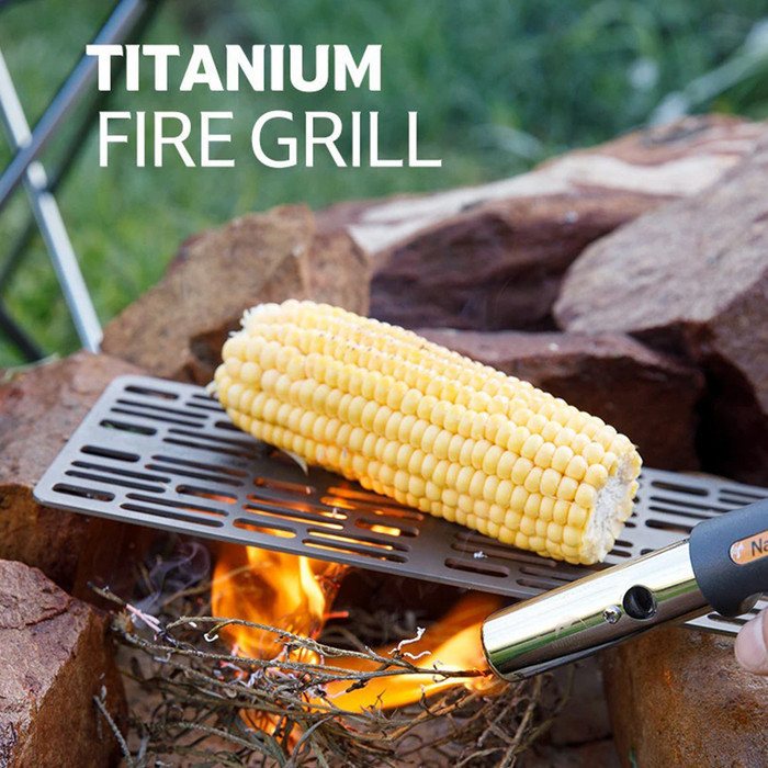 Grill Tray Naturehike Tkp01 Nh18K001-P Titanium Bbq Grill Plate