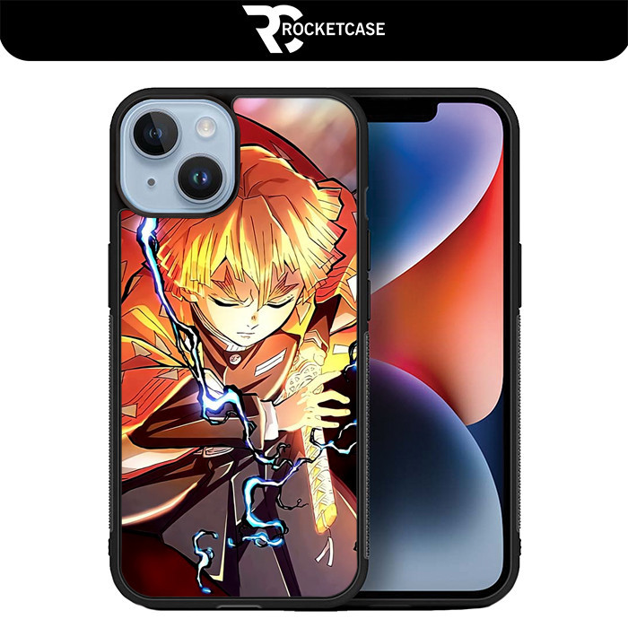 Case Casing iPhone 15 14 13 12 11 Pro Max Mini Plus Zenitsu RC0313