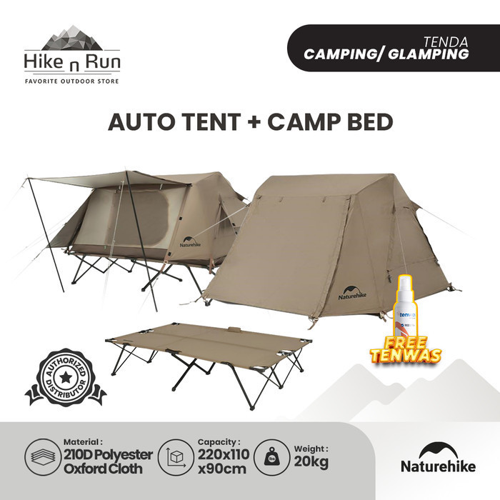 Campbed Glamping 2 Orang Naturehike Cnh22Zp001 Pre-Order