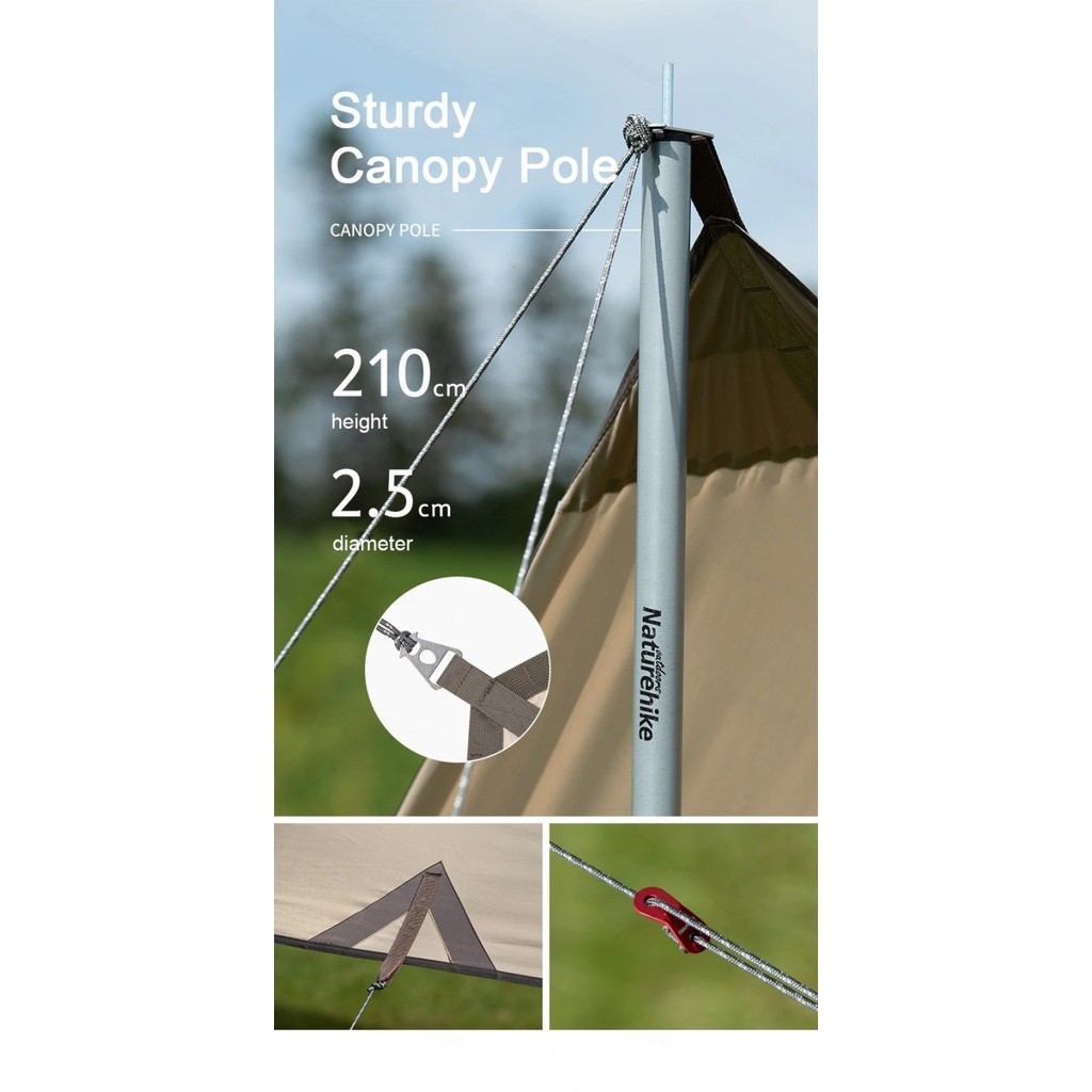 Flysheet Girder Shelter Naturehike Nh20Tm006 Shelter Tenda Camping