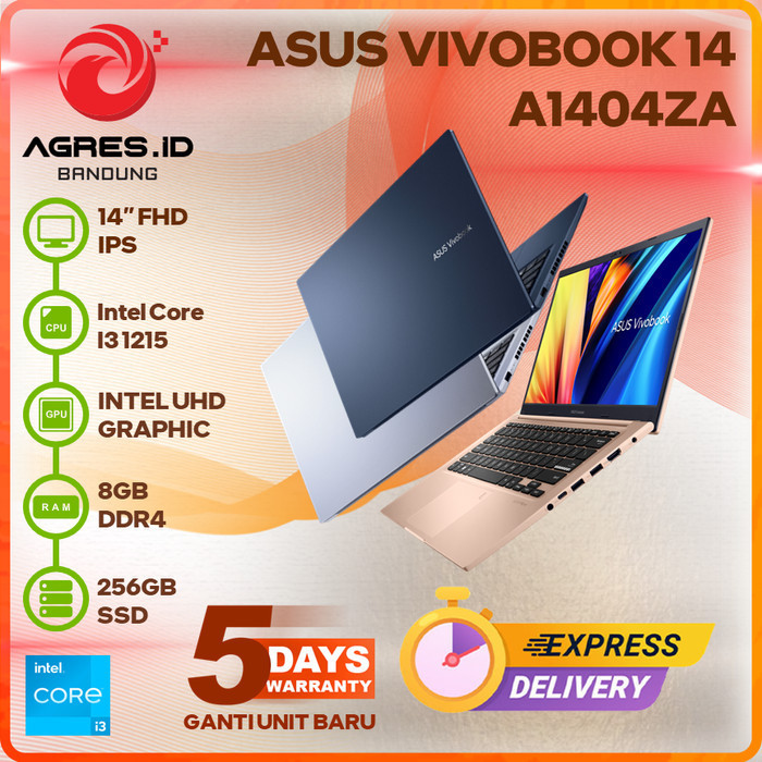 Asus Vivobook 14 A1404Za I3 1215 8Gb 256Gb 14.0Fhd Ips