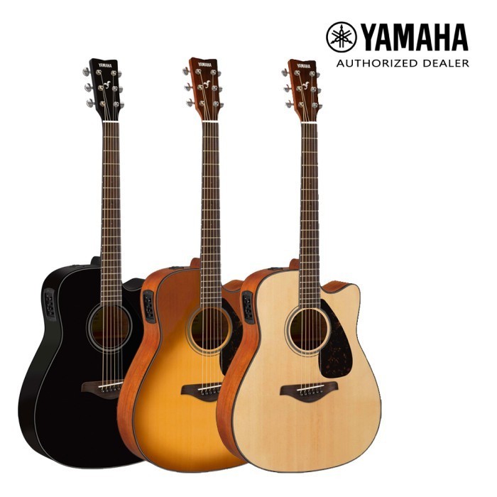 Yamaha Fgx800 Gitar Akustik Elektrik / Folk Guitar Fgx800 / Fgx-800
