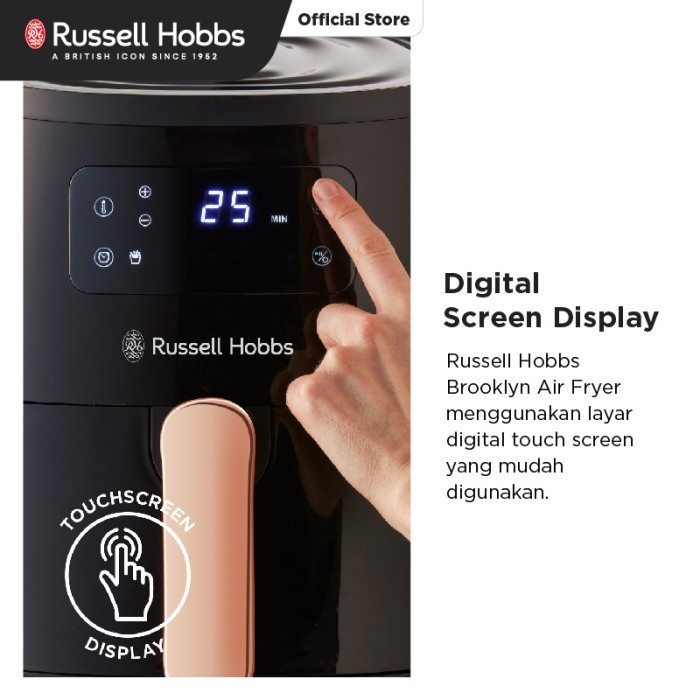 Russell Hobbs 5L Brooklyn Air Fryer / Penggoreng Tanpa Minyak