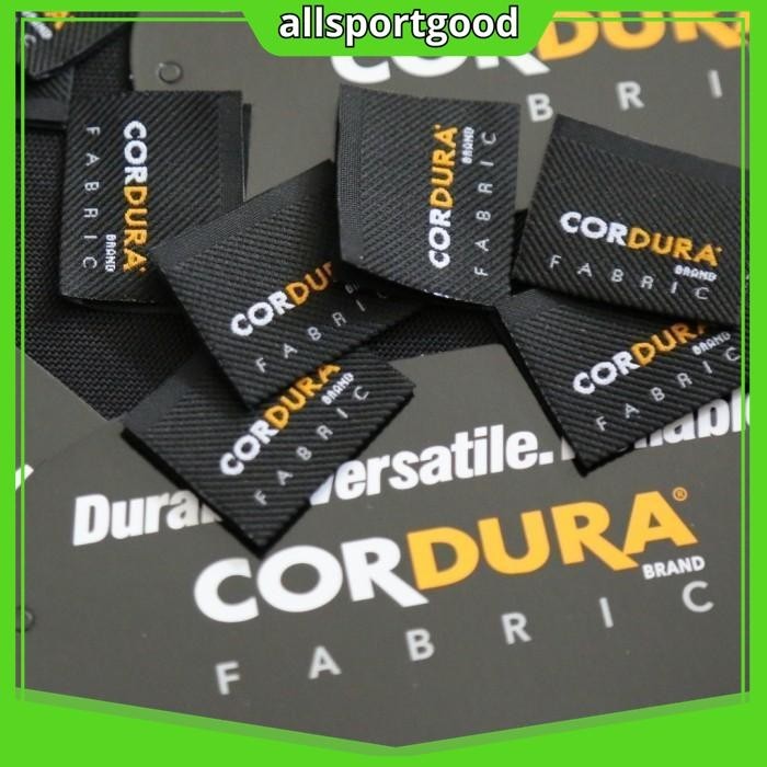 

CORDURA FABRIC WOVEN LABEL TAG ORIGINAL - UNTUK JACKET, TAS, KONVEKSI BEST PRODUCT