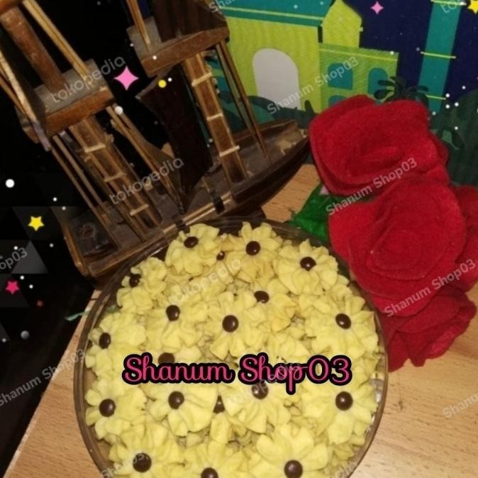 

New Sale Kue Semprit Choco Chips Wisman Homemade Stok Terbatas