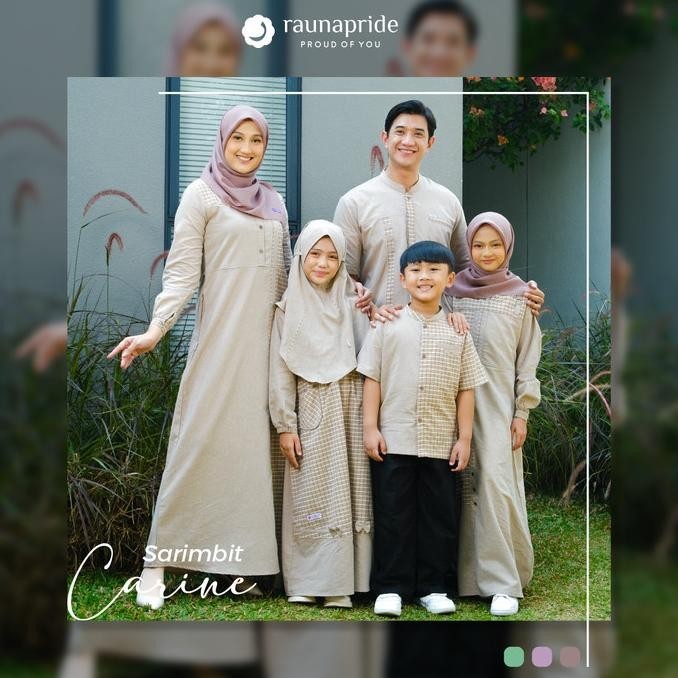 Sarimbit Rauna - Baju Keluarga - Sarimbit Carine - Milo Original