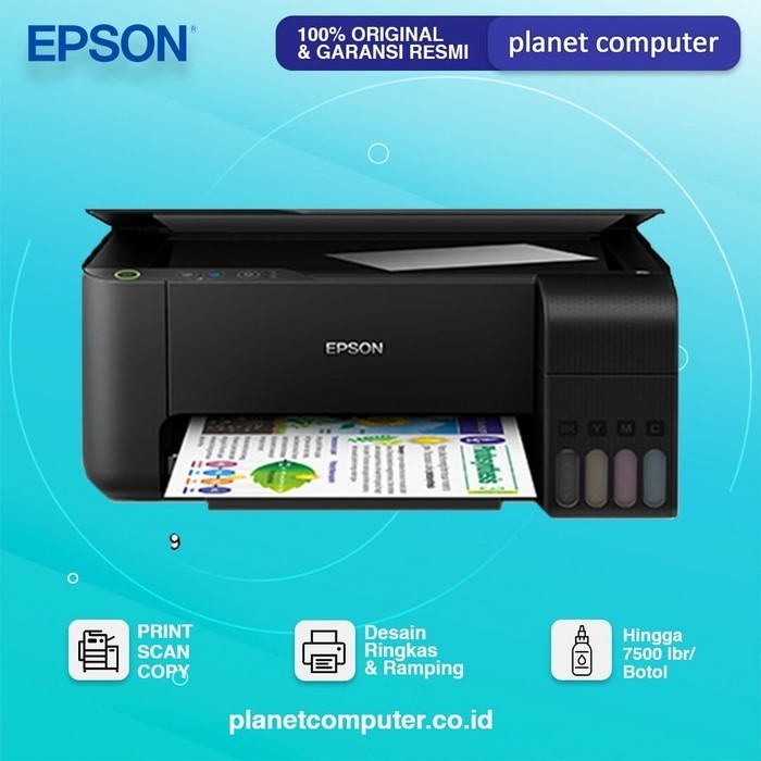 Printer Epson L3210 Ecotank All In One Printer - Pengganti L3110