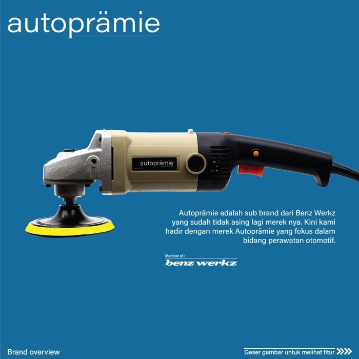 Mesin Poles Rotary / Polisher Rotary Autopramie / Mesin Poles Mobil