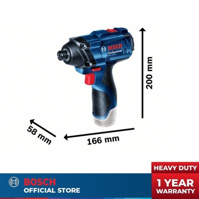 Bor Obeng Impact / Bosch Impact Driver Gdr 120-Li