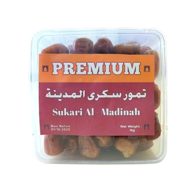 

Kurma Sukari Madinah Kemasan 1 kg KS