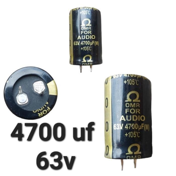 ( 4700 63v ) elko elco 4700uf 4.700 4700 uf mikro 63 v volt