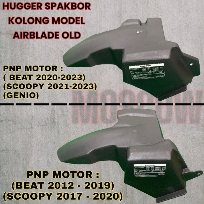 HUGGER AIRBLADE SPAKR KOLONG BEAT SCOOPY 2020-2023